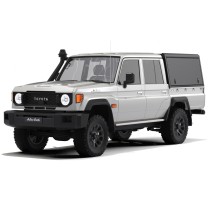 Hardtop Explorer noir Alu-Cab Land Cruiser 79 : robustesse et style